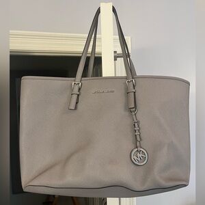 Michael Kors Gray Tote Bag